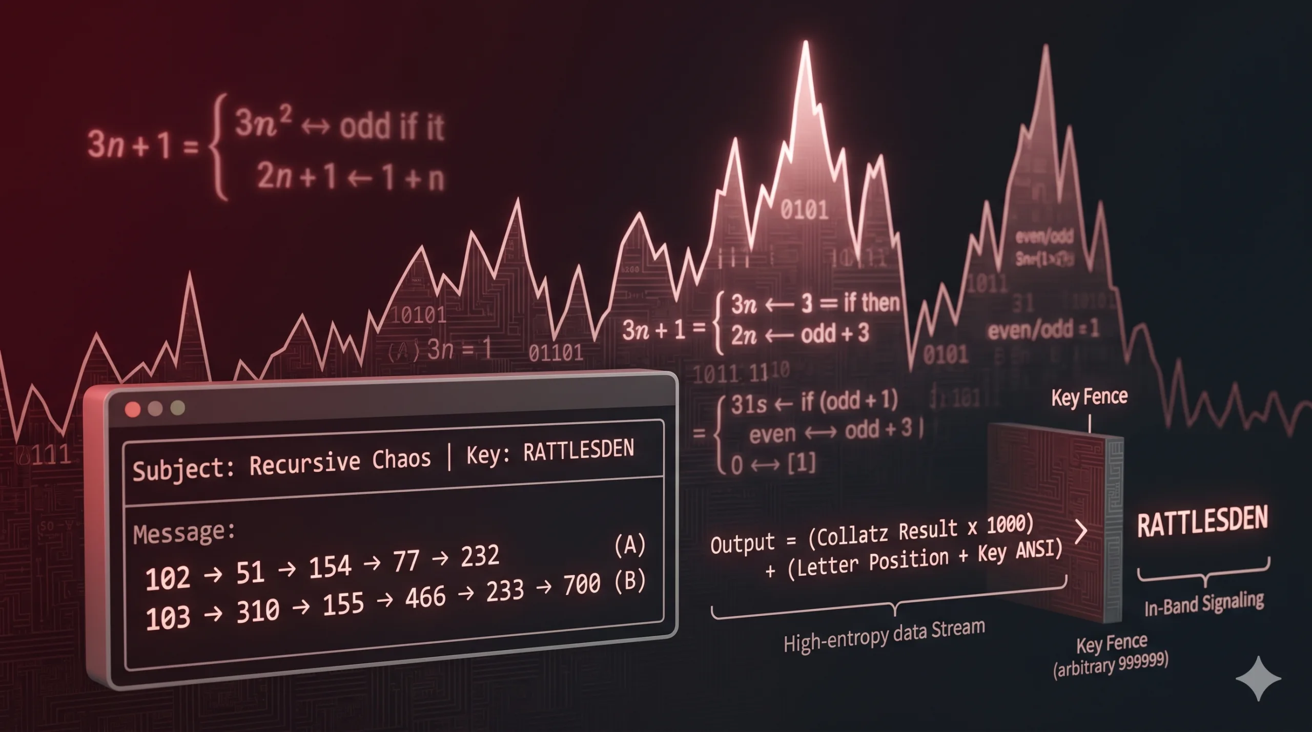 Chaos in the Coordinates: How the Hailstone System Uses the Collatz Conjecture for Cryptography